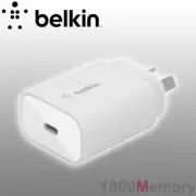 Belkin Boost Charge 25W USB-C PD 3.0 PPS Home AC Wall Charger Adapter White