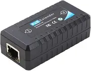 1 Port POE Extender 10/100Mbps with IEEE 802.3Af Standard Input/Output for IP Camera Transmission Distance 120 Meters