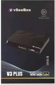 2025 vSeeBox V3 Plus Android TV Box | 64GB | Voice Remote | 4K UHD | Fast Ship