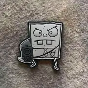 Doodle Bob PVC Patch