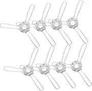 HOMOCONO 20pcs Lampshade Fixators Durable Spring Holders for Pendant Table Lamps Material Classic Design for DIY Home Decor Easy to Install Suitable for Various Lighting Styles