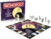 Monopoly Nightmare Before Christmas Board Game 2-6 Players Ages 8+ (WMA006419)