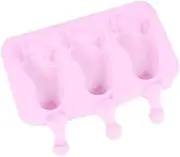 Daseeme Food Grade Soft Silica Gel 2/3 Conjoined Ice Mould with 50PCS Crabstick