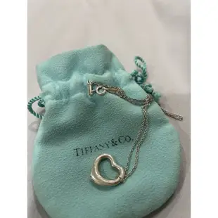 Tiffany&co open heart 925純銀項鍊