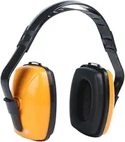 HOMSFOU Sound-isolating Headphones Ear Defenders Ear Defenders Sleep Ear Muffs Noise Hearing Noise Cancelling Ear Defenders Earphones Headphones Abs Yellow