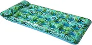 Adult Floating Pool - Inflatable Pool Loungers, Floating Mat for Inflatable Lounger | Water Lounger with Breathable Fabric, Floating Water Games for Pool, Large