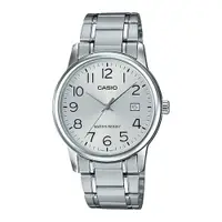 在飛比找ETMall東森購物網優惠-【CASIO 卡西歐】指針錶 不鏽鋼錶帶 生活防水 礦物玻璃