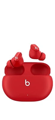 Beats A2514 Studio Buds Wireless Noise Canceling Earphones Red Used
