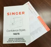 ORIGINAL Singer 7467S Sewing Machine Owners Manual And Quick Start Guide