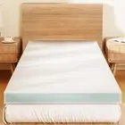3 Inch Memory Foam Mattress Topper,Cot Size Foam Bed, Mattress Topper for Bac...