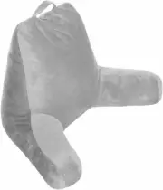 Milliard Reading Pillow with Shredded Memory Foam, Great as Backrest 18 X 15 $19