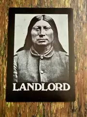 LANDLORD Original 70s Postcard PRINT MINT 5' x 7" SMITHSONIAN ARAPAHOE