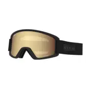 Giro Dylan Women's Snow Goggles, Black Flake Frame, Amber Gold/Yellow Lens