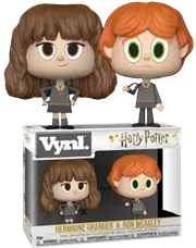 Funko Vynl. Two Pack - Harry Potter - Hermione Granger + Ron Weasley (Broken Wand) - New, Mint Condition