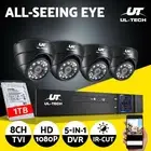 UL-tech CCTV Camera Security System Home DVR 1080P with 1TB Hard Drive