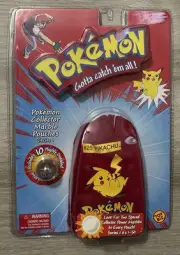 Vintage Pokemon 1999 Collector Marble Pouch Series 1 Red Pikachu #25 & #15 Beedr