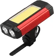 GANAZONO Bike Headlight High Brightness USB Rechargeable Mountain Bike Light for Night Riding Efficient Power Bank Function Long Working Cycling Light