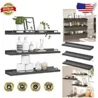 Farmhouse Floating Shelves - 22-Inch Set of 3 for Kitchen, Living Room, Bathroom