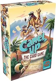 Plan B Games Camel Up The Card Game | Action-Packed Racing Game | Betting Strategy Game | Fun Family Game for Kids and Adults | Ages 8+ | 2-6 Players | Average Playtime 30-45 Minutes | Made by Pretzel Games