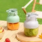 Multicolor Electric Juicer Blender 2-in-1 Fruit Juicer Water Bottle