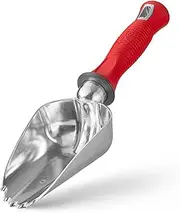 Garden Weasel 91362 Scoop Hand Tool, Dig and Transport, Comfort Grip, Weather and Rust Resistant,