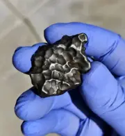 Meteorite**Sikhote-Alin, Russia**45.728 grams, Gorgeous Regmaglypted Individual!