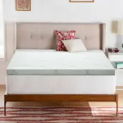Giselle Memory Foam Mattress Topper Queen 10cm