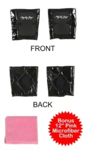 Cloth + Mighty Grip Dance Full Tacky Knee Pads Floor Dance Pole Dance