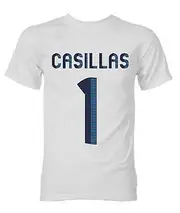 Gildan Iker Casillas Real Madrid Hero T-Shirt (White) LB (9-11 Years)