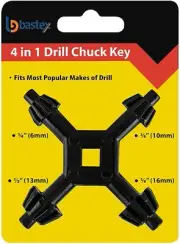 4-Way Universal Combination Drills Chuck Key Power Press Tool 6mm-13mm AU