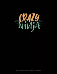 在飛比找博客來優惠-Crazy Ninja: Graph Paper Noteb