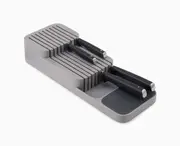 DrawerStore™ Compact Knife Organiser - Grey | Joseph Joseph AU