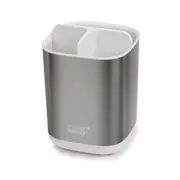 JOSEPH JOSEPH EasyStore Steel Toothbrush Caddy - White