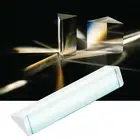Optical Glass Triangular Prism Refracted Light Spectrum Photography