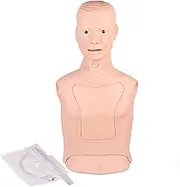 Intubation Gastric Tube Manikin Medical Mannequin Training Manikin Advanced Nasogastric Tube and Trachea Care Model for Nursing Teaching Education