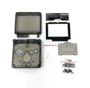 GBA SP Game Boy Advance SP IPS Ready Housing Shell Clear Black GameBoy