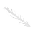 Flat Double Pronged Skewers Stainless Steel Reusable BBQ Skewers For Meet AU