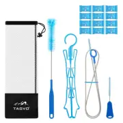 Hydration Bladder Cleaning Kit, 6 in 1 Water Bladder Cleaner Set - 3 Brushes,...
