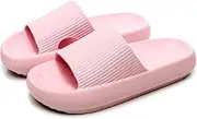 [rosyclo] Cloud Slippers for Women and Men, Pillow House Slippers Shower Shoes Indoor Slides Bathroom Sandals, Ultimate Comfort, Lightweight, Thick Sole, Non-Slip, Easy to Clean