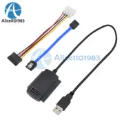 SATA/PATA/IDE to USB2.0 Converter Cable Adapter for 2.5/3.5'' Hard Drive Disk