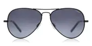 Polaroid PLD 1017/S Polarized 003/WJ Men's Sunglasses Black Size 58