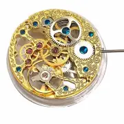 21600 bph Vintage Mens Watch Hollow Skeleton 6497 ST3600 Movement Hand Winding B