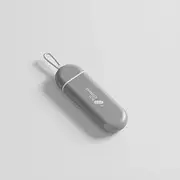 Travel Pill Organiser, Mini Pill Box with Silicone Carrying Ring, 3 Compartment Small Pill Box is very Portable, Suitable for Carry-on, Travel, Easily Put in Wallet