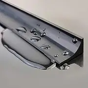 78 Inch Shower Dam Shower Stopper Foldable Silicone Anti Wet and Dry Threshold, Kitchen Bathroom Sink Countertop Splashback, Corner Bathtub Shower Curtain (78 Inch)