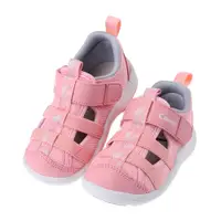 在飛比找PChome24h購物優惠-《布布童鞋》Combi粉色好涼NICEWALK成長機能學步鞋