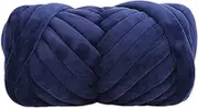 Chunky Cotton Yarn, Arm Knitting Yarn, Jumbo Giant Bulky Yarn for Arm Knitting Handmade DIY Throw Blanket Crafts Carpets, 1 Roll(20 Yards)