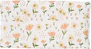 SWOOMEY Washable Bassinet Mattress Pad Changing Table for Cute Floral Design for Full Protection and Easy Care