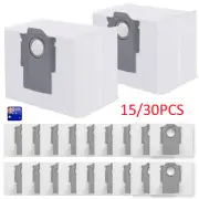 AU 15/30pc Dust Bag for Roborock S8+ S8 Pro Ultra,S7 MaxV Ultra Q8 Max Max+Q7+Q7