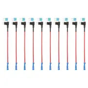 Fuse Tap 24V 12V Car Add A Circuit Fuse Tap with 15A M2 Fuses, 10pcs