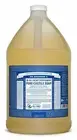 Dr Bronner`s Organic Peppermint Castile Liquid Soap (3.78 Litre) - All Natural